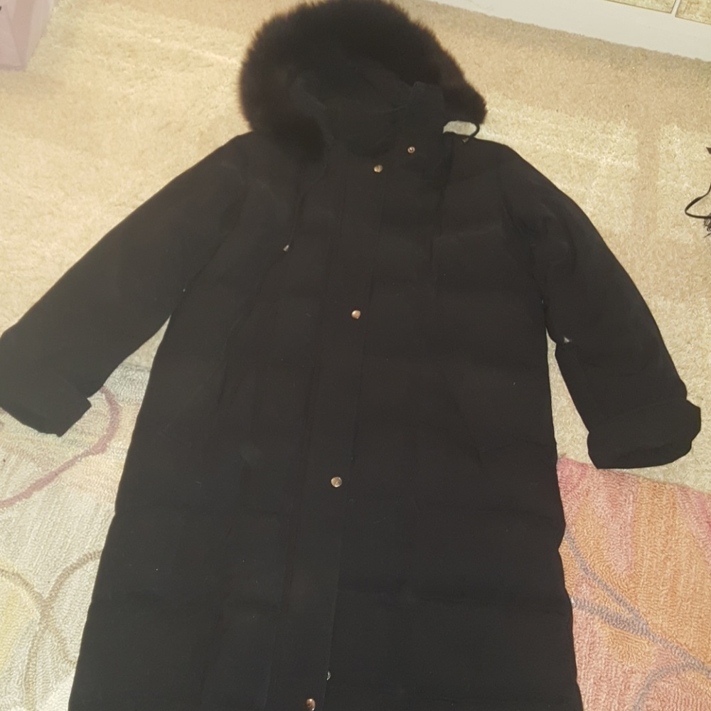 Anne kline down coat
